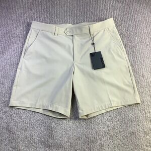 G/Fore Mens Golf Shorts Stone Maverick Flat Front Size 34‎ (Actual 36)
